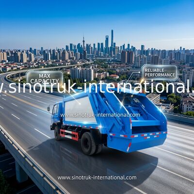 دسته بندی زباله خودرو حمل و نقل تجاری مدیریت زباله 5-6 CBM
