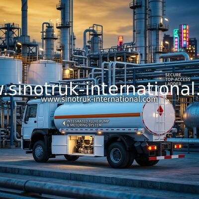 SINOTRUK Howo Semi Truck Fuel Tank 4x2 Lhd Euro2 290hp