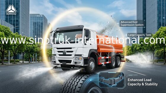 کامیون آبپاش Sinotruk Howo Lhd 6x4 371 اسب بخار