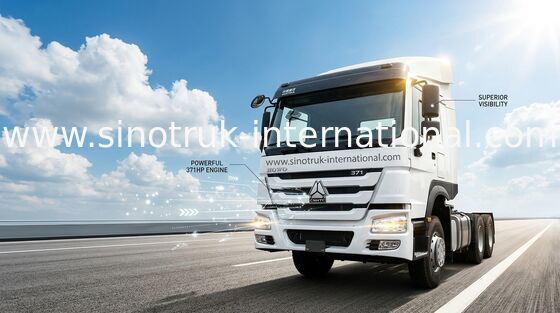 کامیون تراکتور SINOTRUK HOWO 6x4 RHD 371HP ZZ4257S3241W