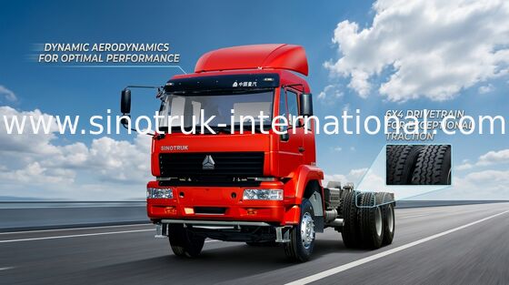 کامپکت ساخت کامیون تراکتور کامیون 6X4 Euro2 290HP ZZ4251M3241W
