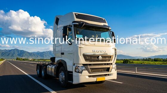 بهره وری بالا SINOTRUK HOWO تراکتور کامیون A7 سرب تراکتور سنگین
