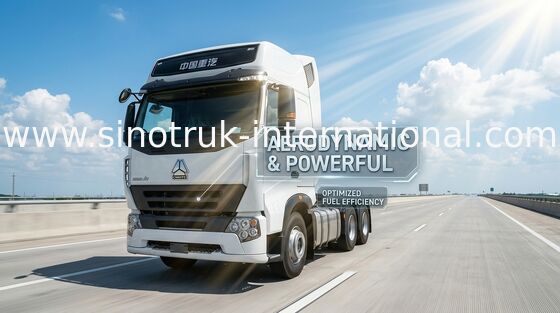 عملکرد بالا SINOTRUK HOWO کامیون RHD 6x4 تراکتور واحد با ISO