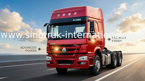 تراکتور کامیون SINOTRUK HOWO RHD 6X4 Euro2 380HP ZZ4257S3241W