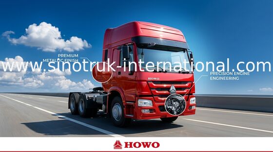 SINOTRUK HOWO تراکتور کامیون RHD 6X4 Euro2 420HP ZZ4257V3241W