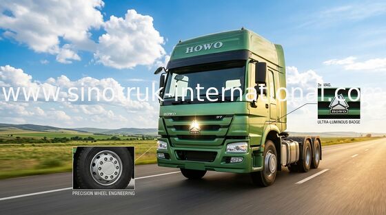 SINOTRUK HOWO تراکتور کامیون LHD 6X4 Euro2 420HP ZZ4257V3241W