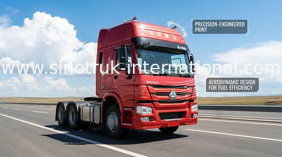 تراکتور کامیون SINOTRUK HOWO LHD 6X4 Euro2 380HP ZZ4257S3241V