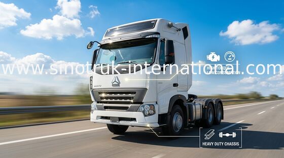 تریلر کامیون LHD 6X4 Euro2 336HP با دو اسکله ZZ4257N3247N1B