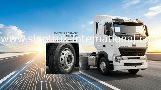 SINOTRUK HOWO A7 تراکتور کامیون LHD 4X2 Euro2 336HP ZZ4187N3517N1B