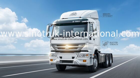 SINOTRUK شاهزاده طلایی کامیون تراکتور 4X2 Euro2 336HP 18 تن ZZ4181N3611W