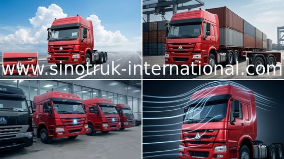 تراکتور کامیون SINOTRUK HOWO LHD 6X4 Euro2 420HP ZZ4257V3241W