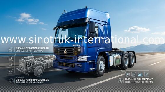 SINOTRUK HOWO تراکتور کامیون LHD 6X4 Euro2 371HP ZZ4257S3241W