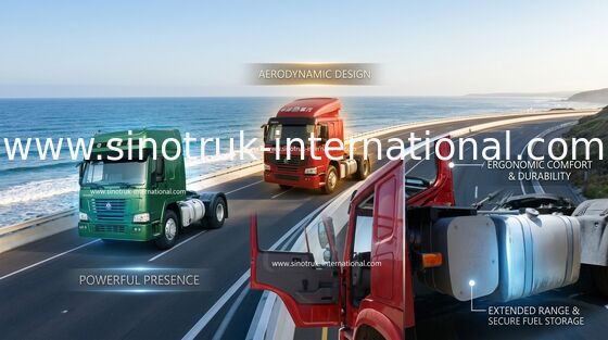 تراکتور کامیون SINOTRUK HOWO RHD 4X2 Euro2 336HP ZZ4187N3511W