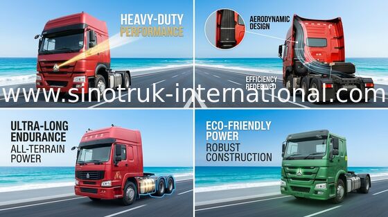 کامیون بزرگ بارگیری کامیون SINOTRUK HOWO RHD 4X2 Euro2 290HP