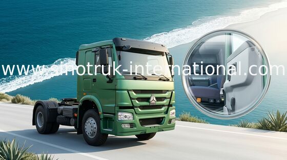 SINOTRUK HOWO تراکتور کامیون LHD 4X2 Euro2 290HP ZZ4187M3511V