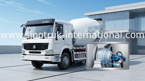 کامیون کامیون SINOTRUK HOWO 12CBM 371HP 6X4 RHD ZZ5257GJBN4048W