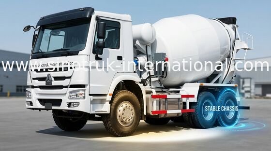 SINOTRUK HOWO کامیون بتن 10CBM 336HP 6X4 LHD ZZ5257GJBN3841W