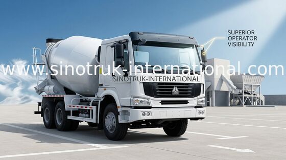 کامیون بتن SINOTRUK HOWO 12CBM 336HP 6X4 LHD ZZ1257N4048W