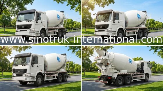 کامیون بتن SINOTRUK HOWO 12CBM 336HP 6X4 RHD ZZ5257GJBN4048W