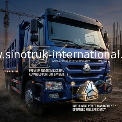 8X4 بلو تیپر کامپری 380hp 12 چرخ سفید H77L ZZ3317V3567B1 نوع U