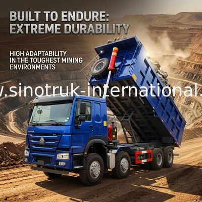 400 اسب بخار کم مصرف سوخت کمپرسی HOWO آبی کامیون کمپرسی RHD 6×4 12 چرخ با قدرت بالا