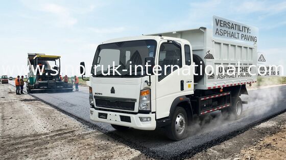 کامیون کمپرسی سبک HOWO 4X2 116HP RHD دست راست
