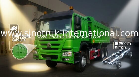کامیون کمپرسی Zz3257n3847a برای صنعت معدن