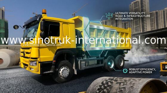 Sinotruk Howo 6x4 Dump Truck 336HP For Construction Mining