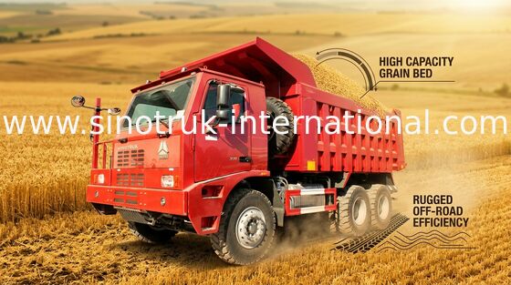 ظرفیت بار بالا SINOTRUK معدن سنگ معدن کامیون 70 تن با SGS