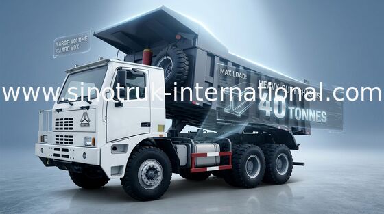 HOWO SINOTRUK کامیون کمپرسی دامپینگ با ظرفیت بالا بار