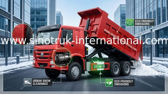 SINOTRUK شاهزاده طلایی دامپینگ کامیون 6X4 336HP LHD 25tons ZZ3251N3641W