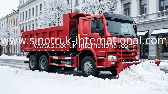SINOTRUK HOWO کامیون 290HP 10Wheels LHD 25-40tons 10-25CBM ZZ3257M2947A