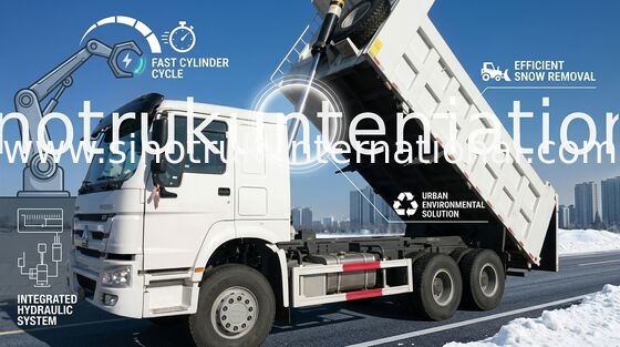 SINOTRUK HOWO کامیون کمپرسی 6X4 336HP LHD 25-40tons 10-25CBM ZZ3257N3447A1
