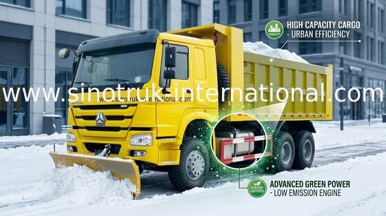 SINOTRUK HOWO کامیون 290HP 6X4 LHD 25-40tons 10-25CBM ZZ3257M2947A