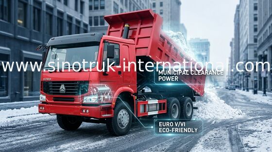 کامیون کمپرسی SINOTRUK HOWO 371HP 25tons 6X4 LHD 10-25CBM ZZ3257N3847A