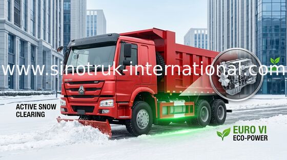 SINOTRUK HOWO کامیون کمپرسی کامیون 336HP 6X4 LHD 25-40tons 10-25CBM ZZ3257N3447A1