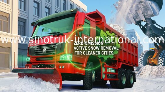 کامیون کمپرسی SINOTRUK HOWO 371HP 6X4 25tons 10-25CBM LHD ZZ3257N3847A