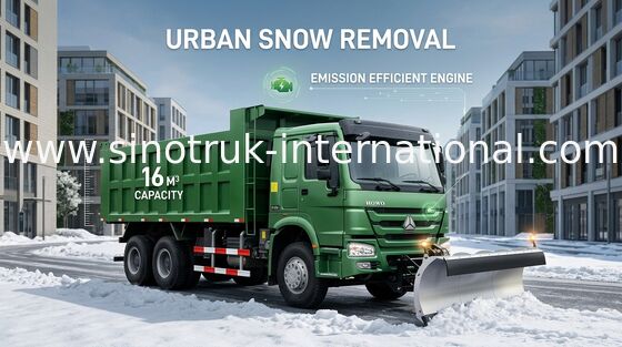 کامیون کمپرسی SINOTRUK HOWO 25tons 371HP 10 چرخش LHD 10-25CBM ZZ3257N3847A