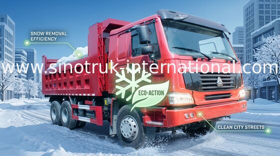 SINOTRUK HOWO کامیون کمپرسی دامپینگ 10 چرخ 10-25CBM بار 25-40tons ZZ3257N3647A
