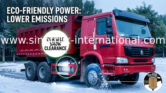 SINOTRUK HOWO کامیون کمپرسی دامپینگ 10 چرخ 10-25CBM بار 25-40tons ZZ3257N3647A