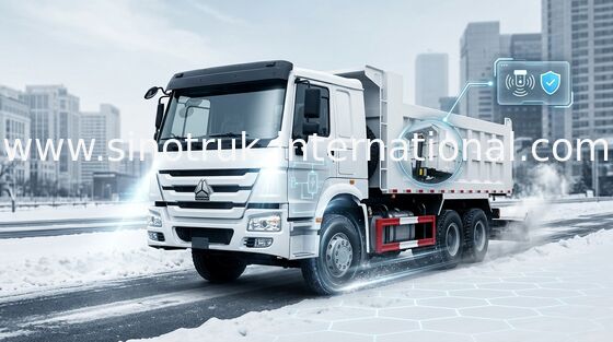 کامیون کمپرسی SINOTRUK HOWO 371HP 6X4 می تواند 25-40 تن ماسه یا سنگ بارگیری کند