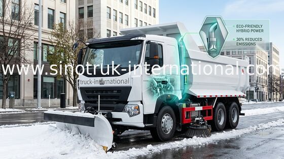 معدن کامیون کمپرسی SINOTRUK HOWO A7 25tons برای معدن ZZ3257N3847N1