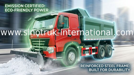کامیون کمپرسی SINOTRUK HOWO A7 371HP برای معدن ZZ3257N3847N1