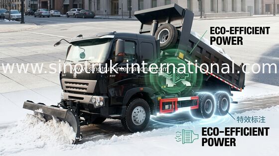 کامیون کمپرسی SINOTRUK HOWO A7 371HP 10 چرخ 25 تن ZZ3257N3647N1