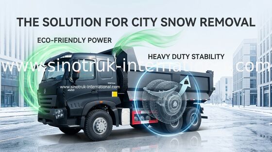 کامیون کمپرسی SINOTRUK HOWO A7 420HP برای ماینینگ ZZ3257V3847N1