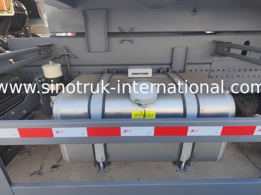 کمپرسی Sinotruk HOWO TX با موتور 400 اسب بخار و استاندارد آلایندگی یورو 2