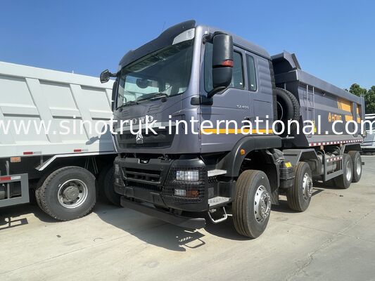 SINOTRUK TX مدل 400HP 8X4 کامپینگ کامپینگ ساخت و ساز بالا بردن جلویی سفارشی مشتری