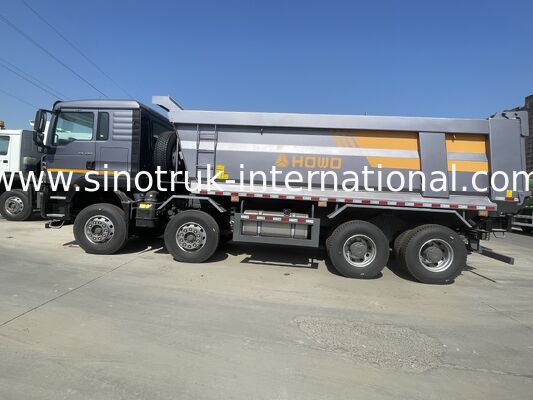 SINOTRUK TX مدل 400HP 8X4 کامپینگ کامپینگ ساخت و ساز بالا بردن جلویی سفارشی مشتری
