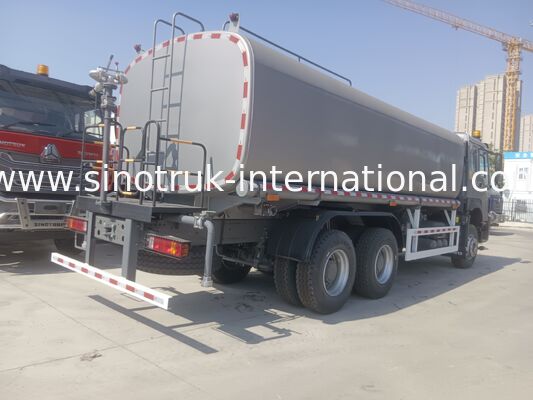 سینوتروک Howo اسپرینکر آب تانک کامیون 10-25CBM 6 X 4 یورو 2 371HP سفید
