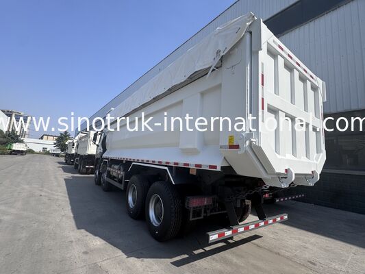 SINOTRUK HOWO NX کابین تپپر کامپران 380HP 6X4 یک چراغ هشدار با یک سقف